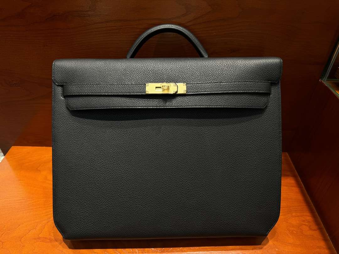 Hermes Kelly Depeches 36 togo noir GHD